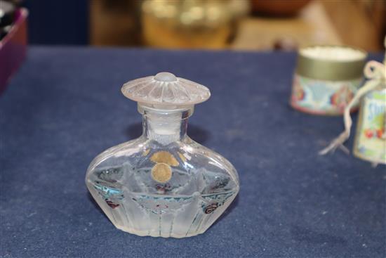 A collection of novelty and other scent bottles